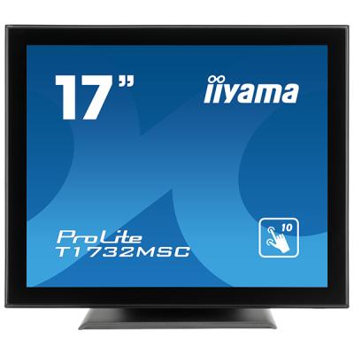 iiyama ProLite T1732MSC-B5X, 43,2cm (17''), Projected Capacitive, Multi Touch, schwarz