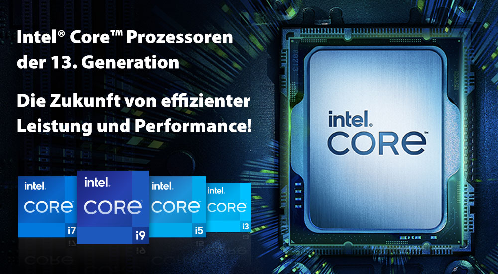 Die Intel® Core™ Desktop-Prozessoren der 13. Generation