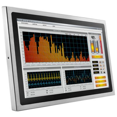 Hygrolion 27E 23,8", Panel PC, IP66, Core i5-7200U, 8GB, 128GB SSD, Edelstahl