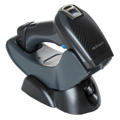 Datalogic PowerScan PM9501RT, 2D, SR, RB, USB-Kit, NT, Lade-/Übertragungsstation, schwarz, grau