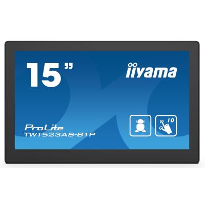 iiyama ProLite TW1523AS-B1P, 39,6cm (15,6''), Projected Capacitive, Android, schwarz