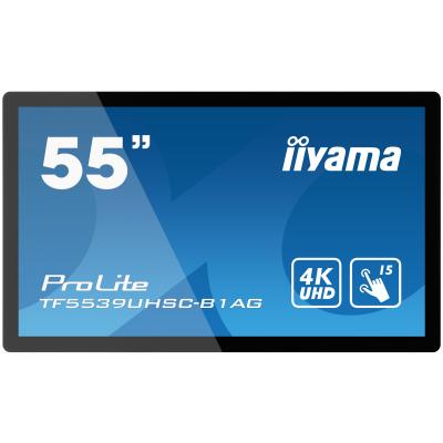 iiyama ProLite TF5539UHSC-B1AG, 139cm (55''), Projected Capacitive, 4K, schwarz, openframe