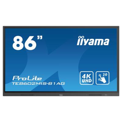 iiyama ProLite TE8602MIS-B1AG, 217,4cm (85,6''), Infrarot, 4K, schwarz, Android