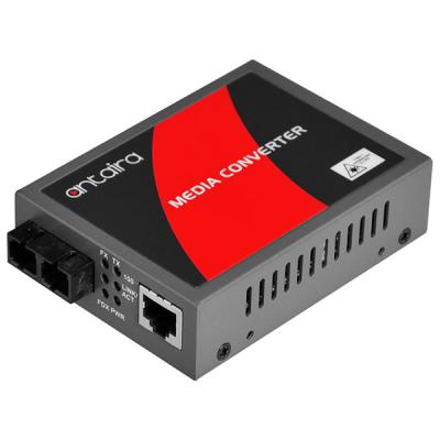 Media Converter 1x 10/100Tx, SC MM 100Mbps 2km