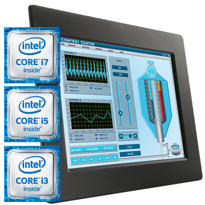 Panel PC mit Intel Core i3,i5,i7