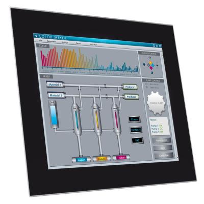 Panelmaster 1284, 12" Panel PC, PCAP-Touch, J1900, 4GB, 120GB SSD