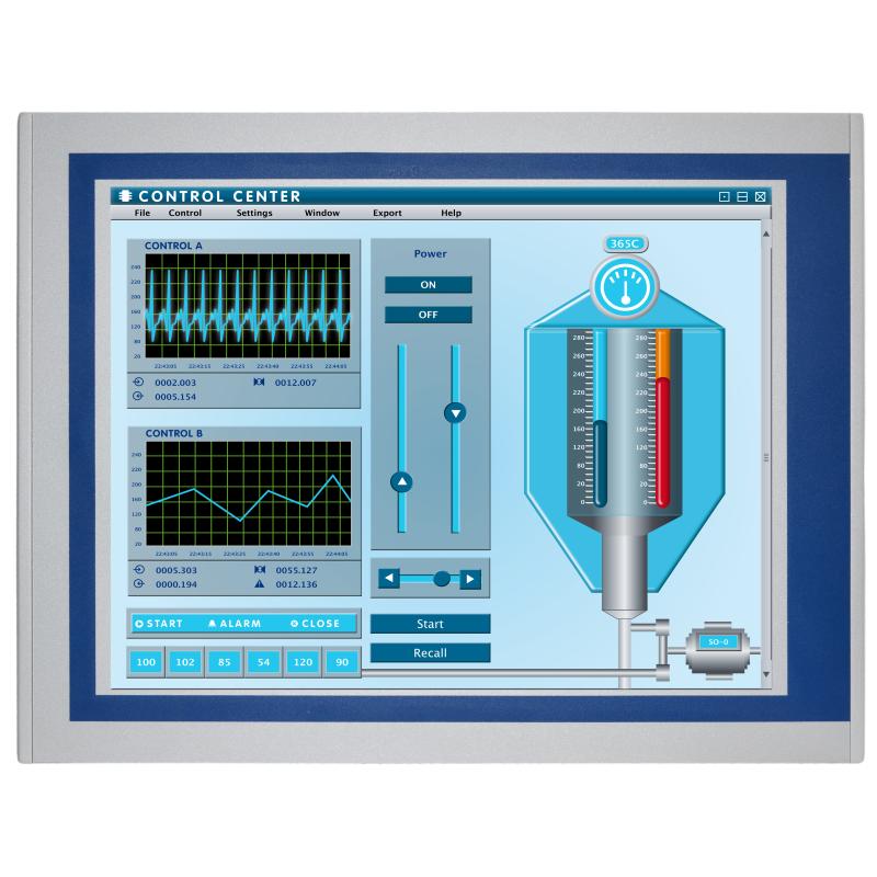 Panelmaster 1588 15'' LCD, J6412 CPU, 8G RAM, 128G SSD, 1024x768 DC12V-24V input