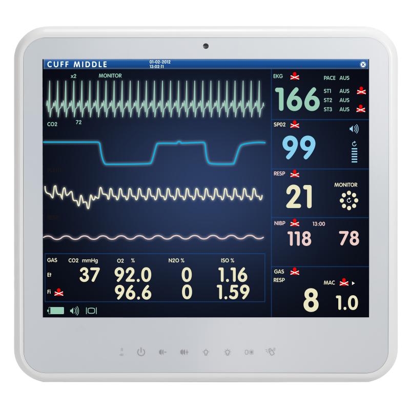 Medico 191 KI, 19" Medical Panel PC, MXM-GTX 1060, EN60601-1,i5-9500TE, 16GB RAM, 128GB SSD, 1TB HDD