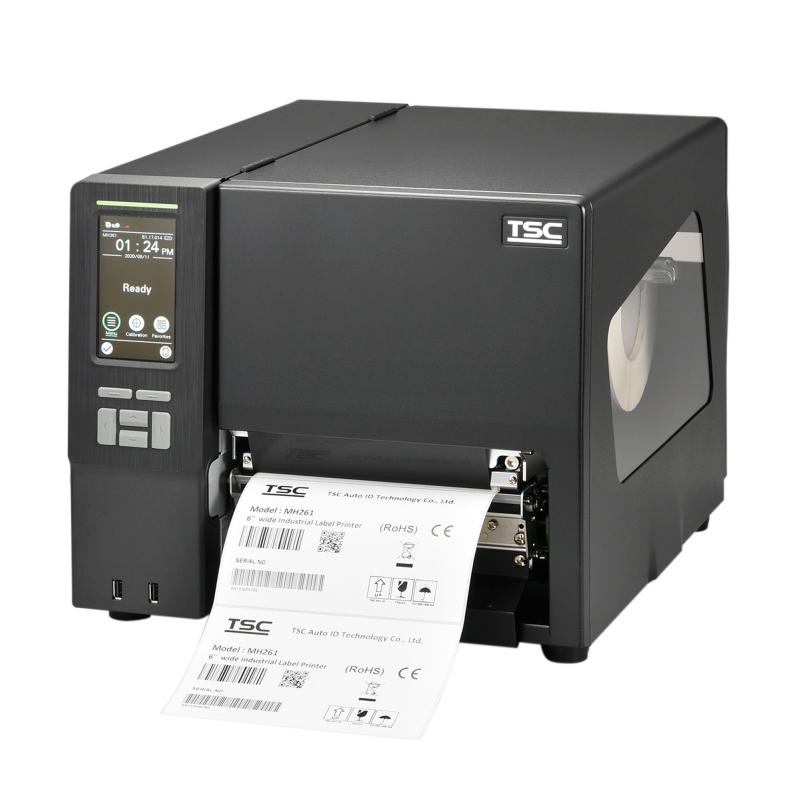 TSC Etikettendrucker, Thermotransfer, Auflösung: 12 Punkte/mm (300dpi), Medienbreite (max): 172,7mm,