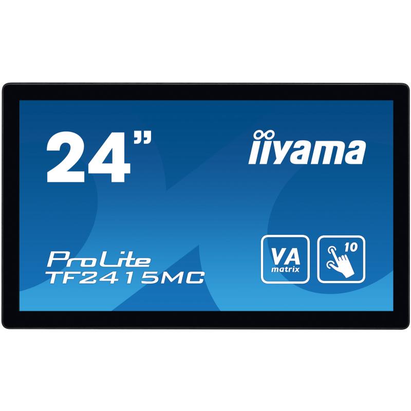 iiyama ProLite TF2415MC-B2, 23,8'', PCAP, 10 TP, Full HD, schwarz, open-frame