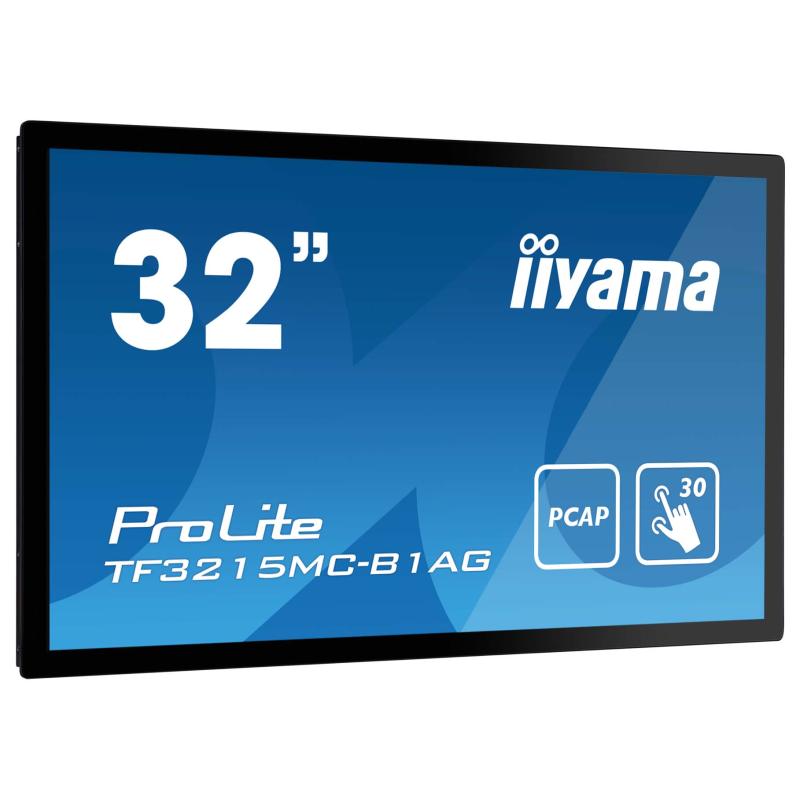 iiyama ProLite TF3215MC-B1AG, 80cm (31,5''), Projected Capacitive, Full HD, schwarz, openframe
