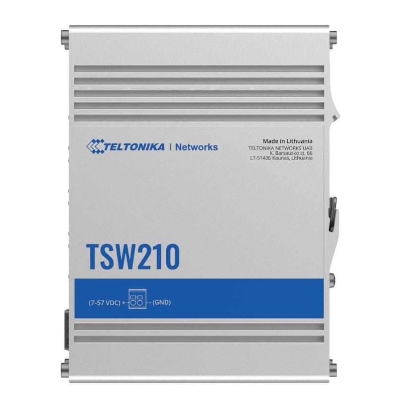 Teltonika TSW210 8 x Ethernet 2 x SFP Unmanaged Switch