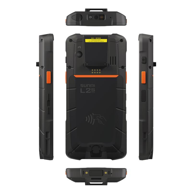 SUNMI L2s Pro, SUNMI 1111 2D Scanner, 2D, 14cm (5,5''), GPS, USB-C, BT, WLAN, 4G, NFC, Android, Kit
