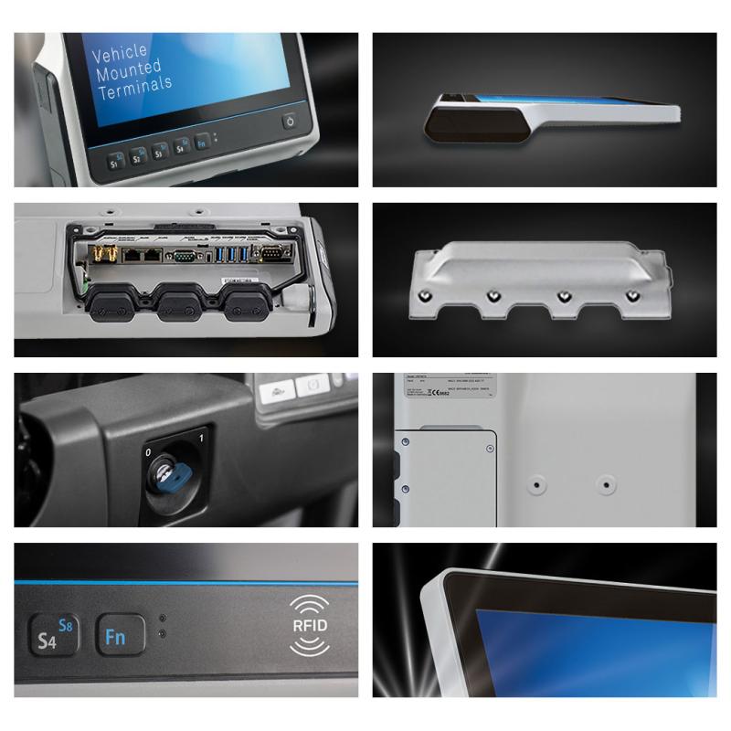 ADS-TEC DVG-VMT9010 101-BE Fahrzeugterminal 10,4", resistiv, 8GB, 64GB eMMC, XGA 1024x768, Win11 IOT