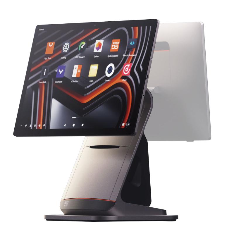 Sunmi T3, (15,6'') Full HD + Bondrucker, Sunmi OS (A13) - USB, USB-C, BT, Ethernet, WLAN, NFC