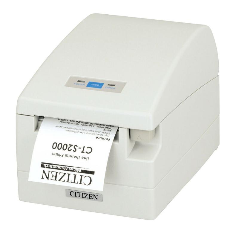 Bondrucker Citizen CT-S2000/L, RS232, 203dpi, weiß