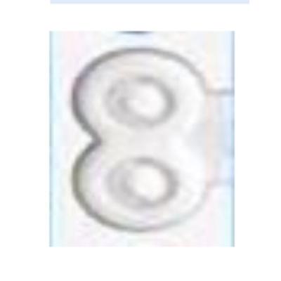 Sato Eco - Clips for Wristbands White