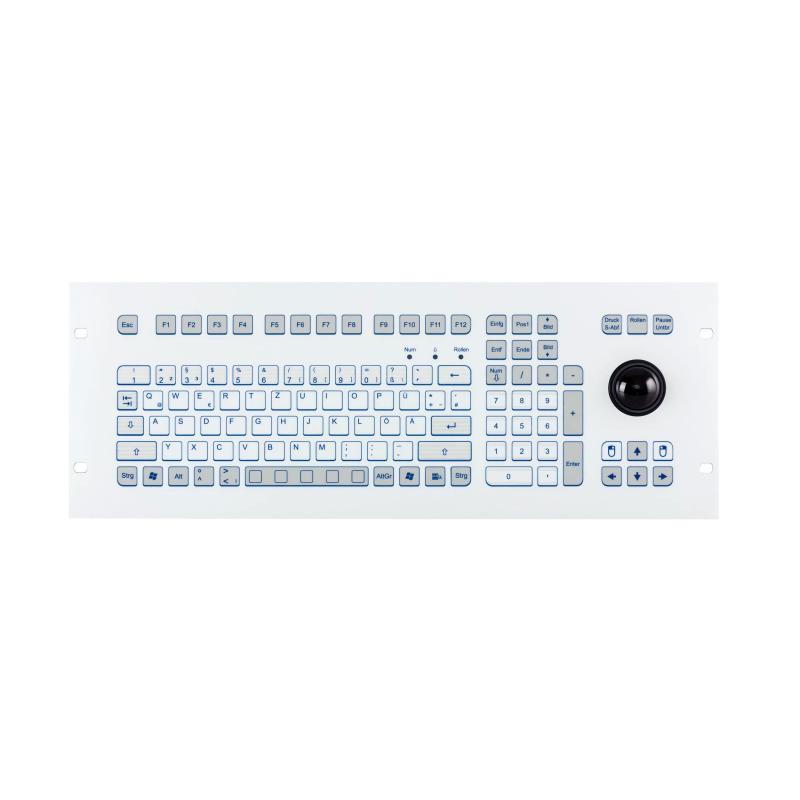 Tastatur InduDur® 105c TB38 FP TKS-105c-TB38-FP-4HE-USB-DE IP65