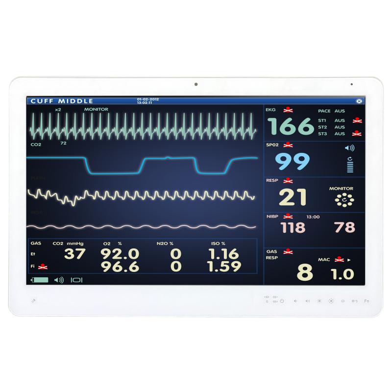 Medico 24U, 23,8" PCAP Medical Panel PC, EN60601-1 & 60601-1-2, Ultra 5-225U, 16GB RAM, 256GB SSD