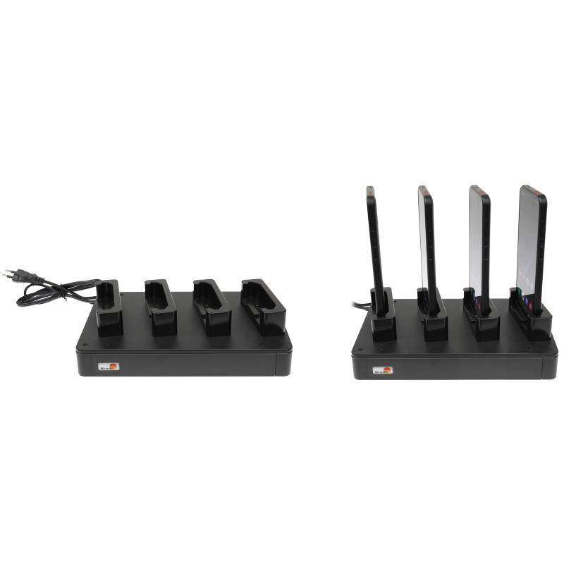 4-Fach Ladestation, inkl. Netzteil und Netzkabel (EU, UK, US), passend f&uuml;r: Samsung Galaxy XCover 6