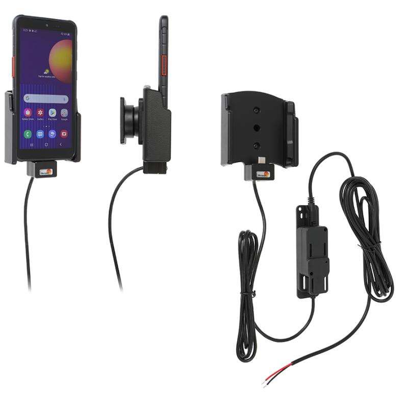 Ladestation (MOLEX), 12/24 V, MOLEX, inkl.: Netzteil (offenes Kabelende), passend f&uuml;r: Galaxy Xcover