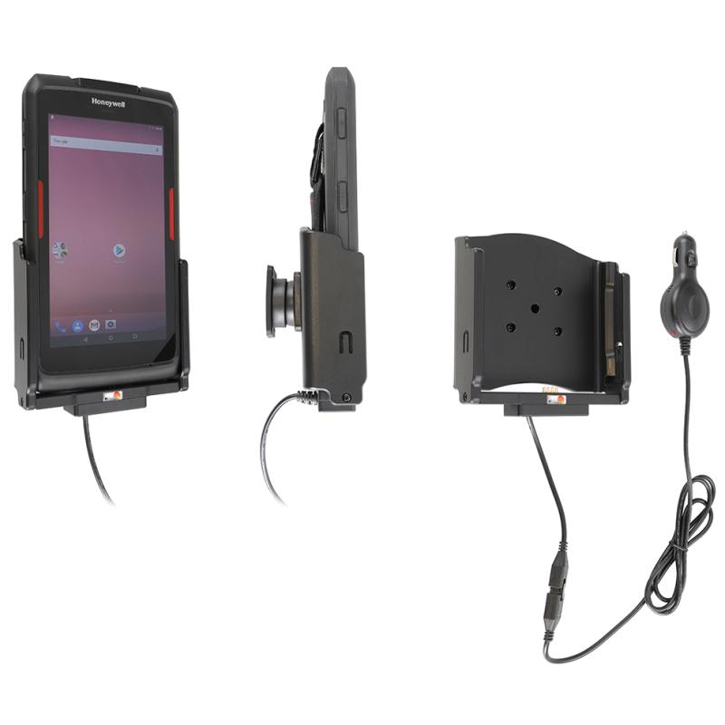 Brodit Aktiv Halterung mit Zigarettenanz&uuml;nder-Stecker - Honeywell EDA70