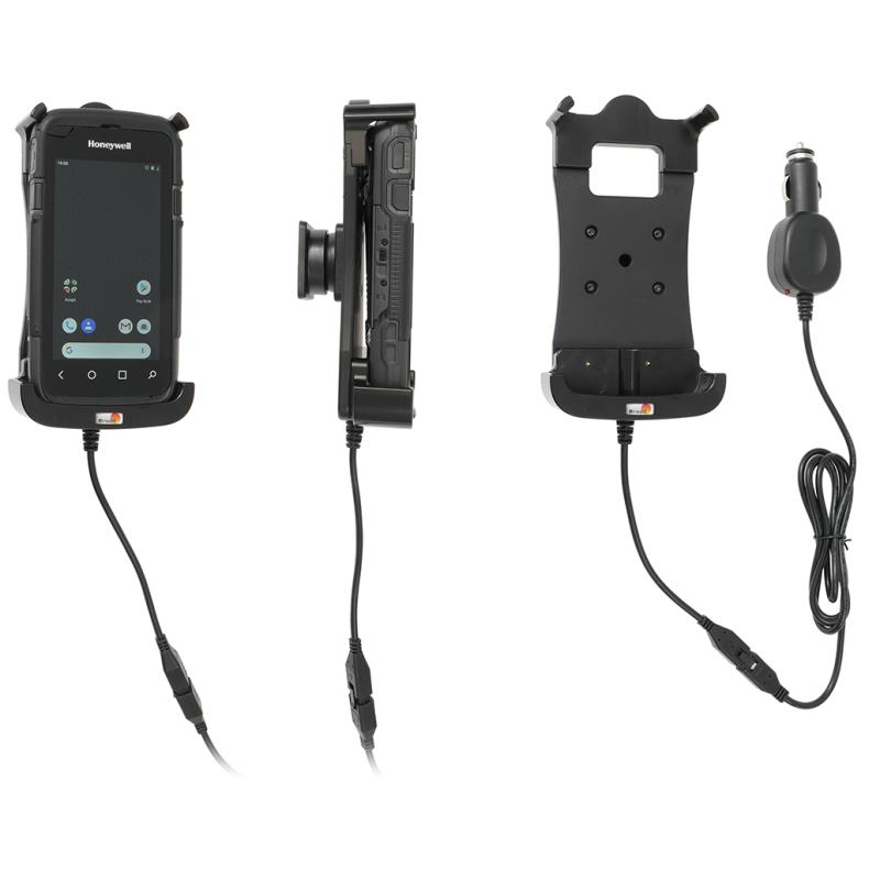 Brodit Aktiv Halterung mit Zigarettenanz&uuml;nder-Stecker - Honeywell CT60XP