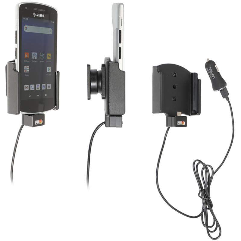 Brodit Aktiv Halterung mit Zigarettenanz&uuml;nder-Stecker - Zebra EC55