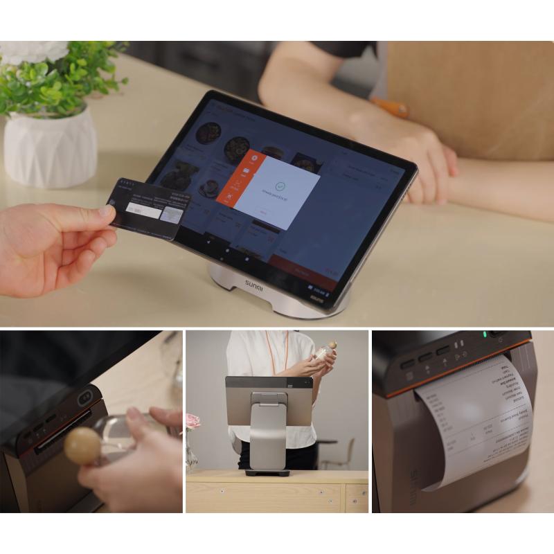 Sunmi CPad, (8,7") 8GB/128GB, 4G, NFC, Android 14 GMS