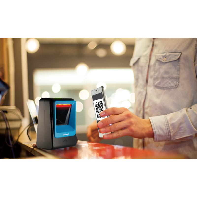 Unitech TS100 2D - Presentation scanner with USB cable