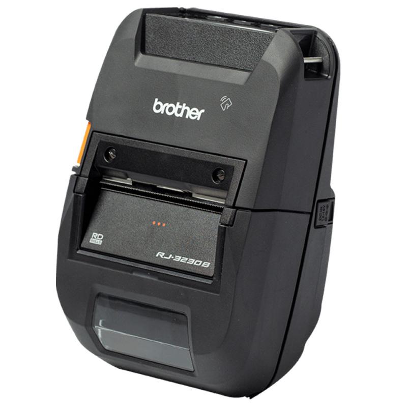 Brother&nbsp;RJ-3250WBL, Etikettendrucker, LCD, mobil, TD, 203dpi, WLAN, BT, USB
