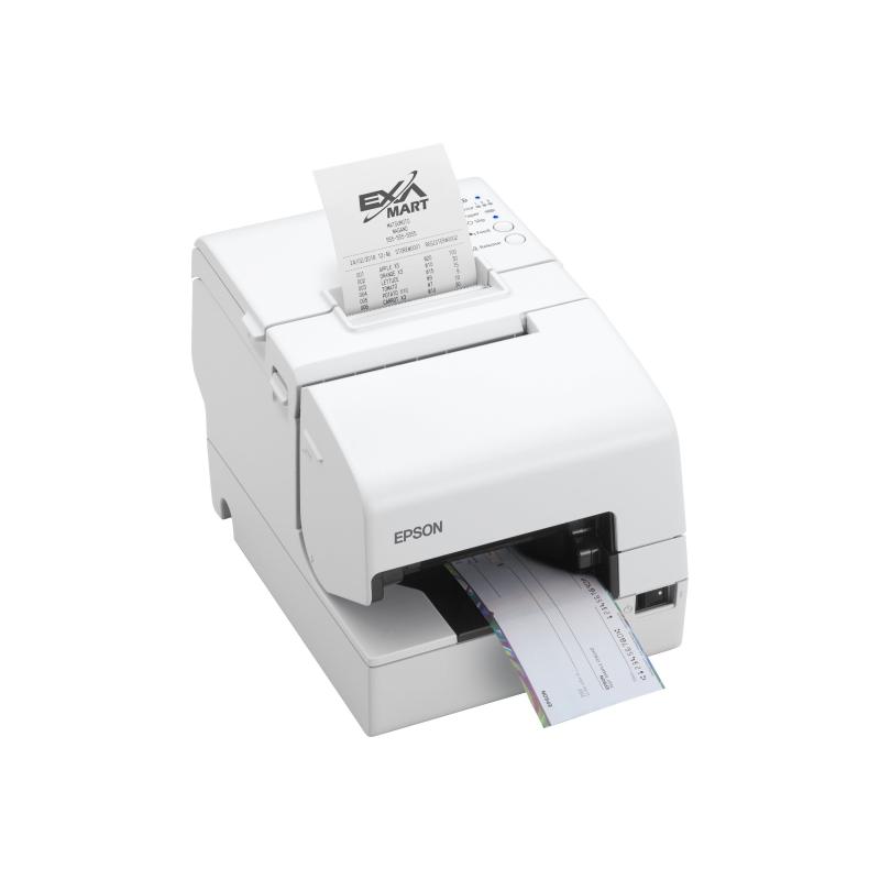 Epson TM-H6000VI, Cutter, MICR, USB, RS232, Ethernet, OPOS, wei&szlig;