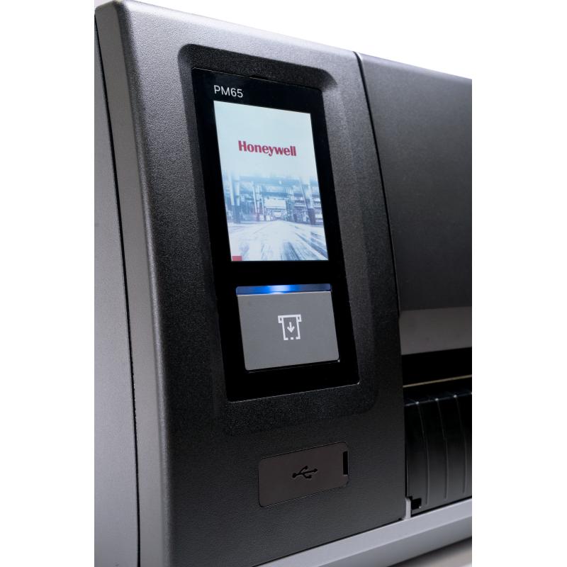 Honeywell PM65 Industrie Etikettendrucker, Thermotransfer, 300 dpi, USB, LAN, RS232, Touchscreen
