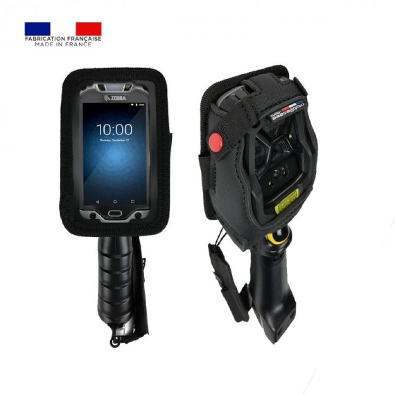 Mobilis Activ + - H&uuml;lle f&uuml;r Datalogic Skorpio X5 Pistolengriff + Schultergurt 063009