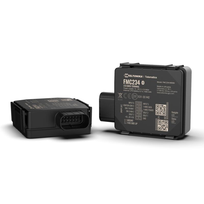Teltonika FMC234 4G LTE Cat 1 Tracker mit Hochleistungsakku, wasserfest
