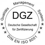 ICO erneuert erfolgreich die DIN EN ISO 9001:2008 Zertifizierung und belegt so die wirksame Anwendung des Qualitäts-Management-Systems